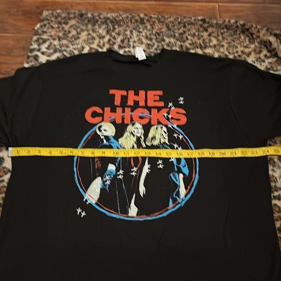 The Chicks Distressed Band Music Group Black Graphic Shirt - Picture 5 of 8